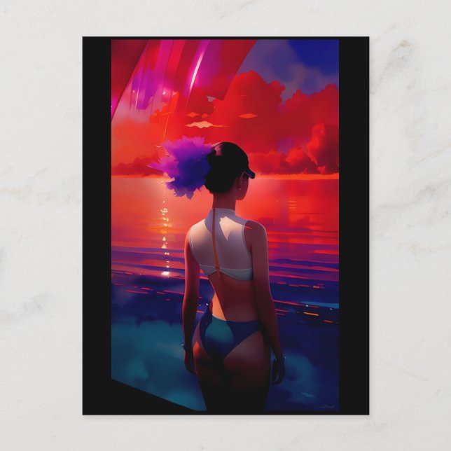 Dream Beach Sequence Postkarte (Vorderseite)