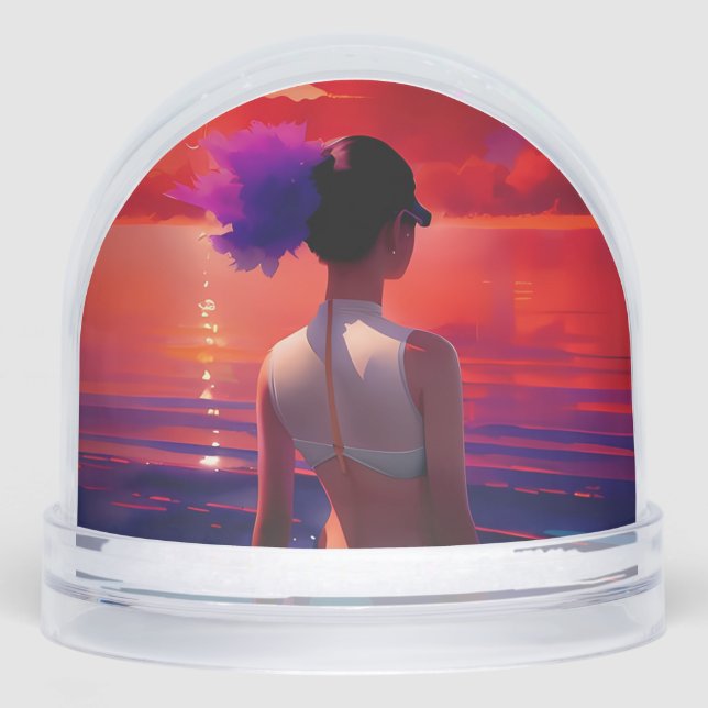 Dream Beach Sequence Schneekugeln (Vorderseite)