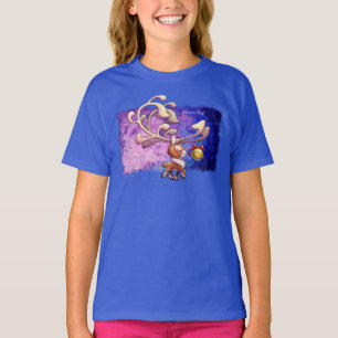 DREAM BIG CHRISTMAS REINDEER von Jeff Willis Art T-Shirt