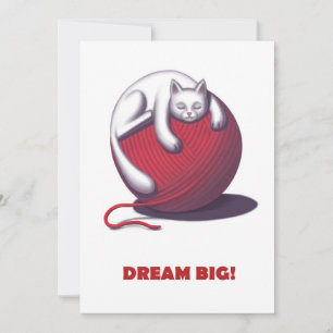 Dream Big Dankeskarte