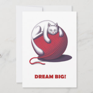 Dream Big Feiertagskarte
