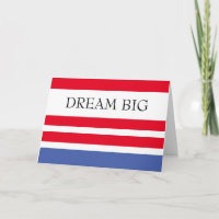 Dream Big Gratulationen zum Werden zum Bürger