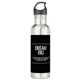 Dream Big Inspiration Steel Wasserflasche Edelstahlflasche