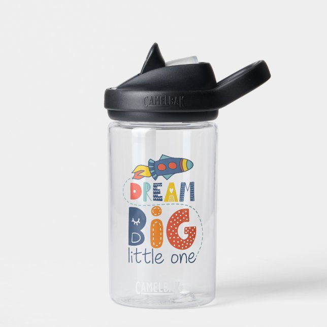 Dream Big Little One Rocket Trinkflasche (Links)