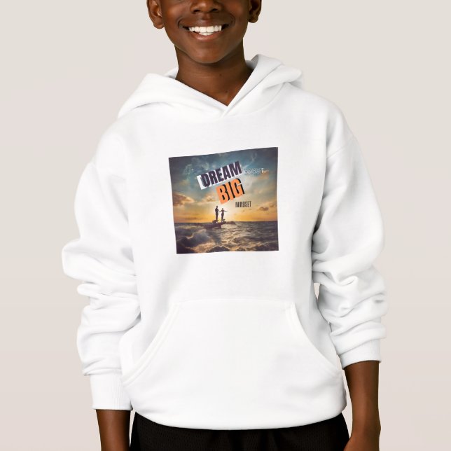 DREAM BIG MINDSET HOODIE (Vorderseite)