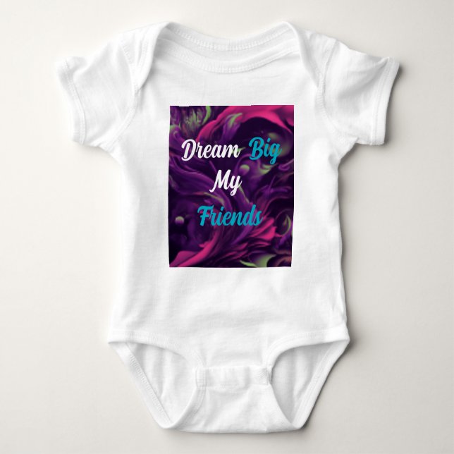 Dream Big My Friends Frauen tragen T - Shirt (Vorderseite)