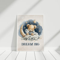 Dream Big Niedlich Teddy Bear Celestial Kinderzimm