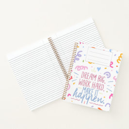 "Dream Big"-Notebook Notizbuch