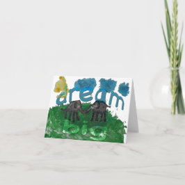Dream Big Notecard Karte