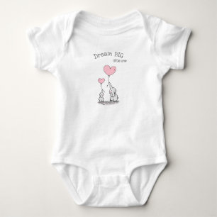 Dream Big Personalisiert Baby Bodysuit Strampler