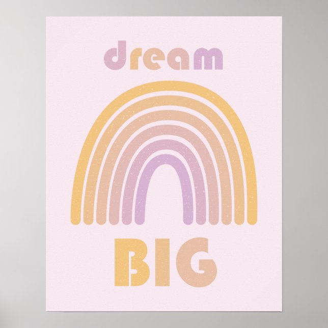 Dream BIG Poster (Vorne)