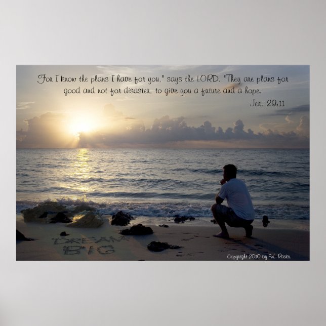 Dream Big Poster (Vorne)