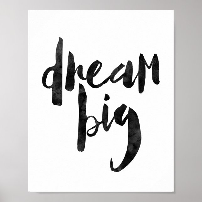 Dream Big Poster (Vorne)