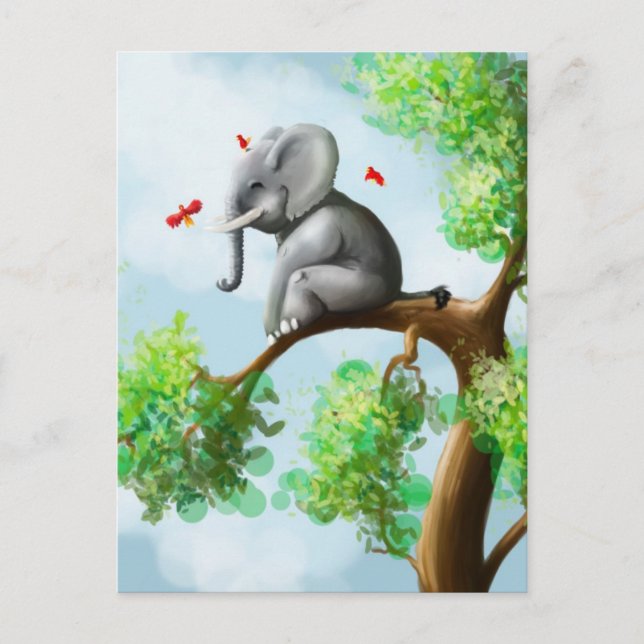 Dream Big Postkarte (Vorderseite)