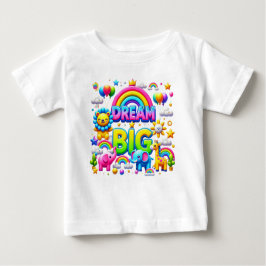 "Dream Big: Royal Rainbow T-Shirt" Baby T-shirt
