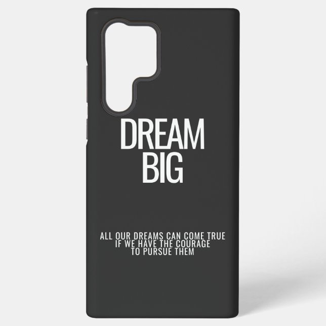 Dream Big Samsung Case Galaxy Hülle (Rückseite)