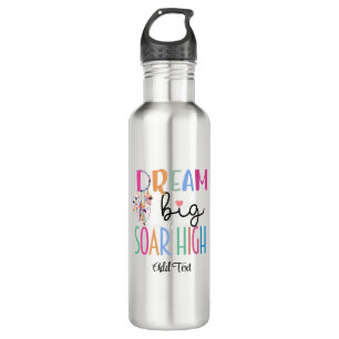 Dream Big Soar Hoch Boho Motivierend Dreamcatcher Edelstahlflasche