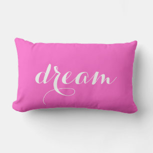 DREAM BIG und machen es zu geschehen Throw Kissen