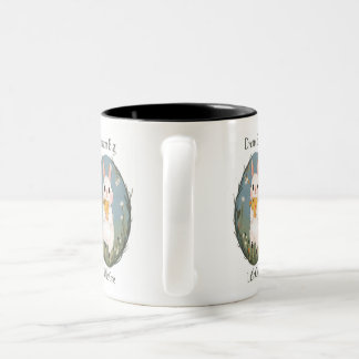 Dream Big! Zweifarbige Tasse