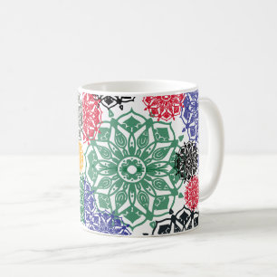 Dream Blume Art Pattern Kaffeetasse