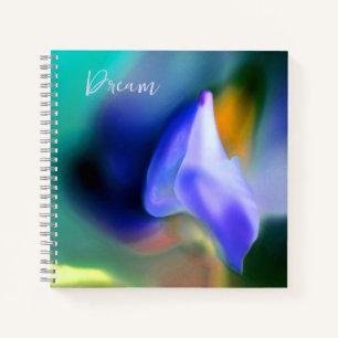 "Dream" Blumendruck SpiralNotebook Notizbuch