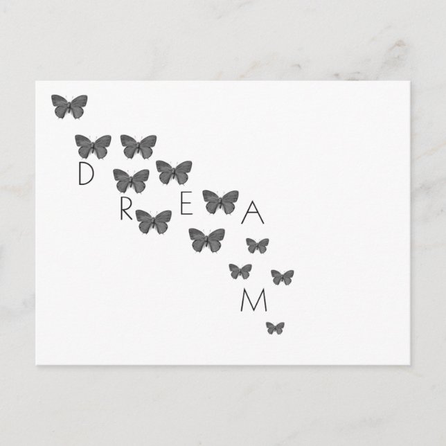 Dream Butterflies Postkarte (Vorderseite)