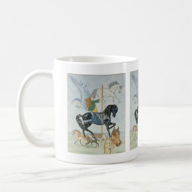 Dream Carousel Kaffeetasse (Links)