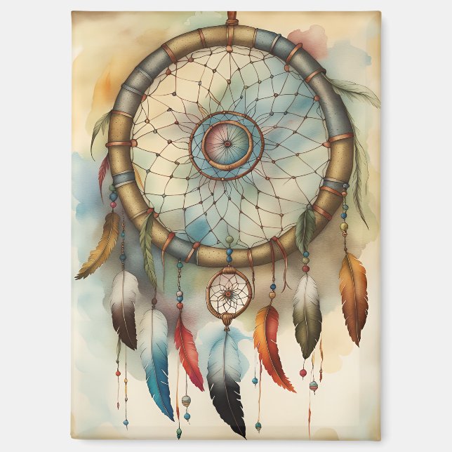 Dream Catcher Art Magnet (Vorderseite)
