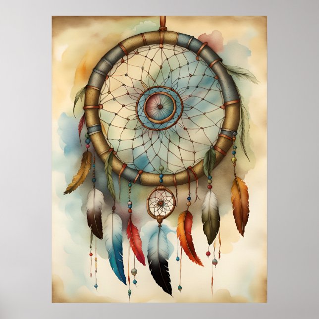 Dream Catcher Art Poster (Vorne)