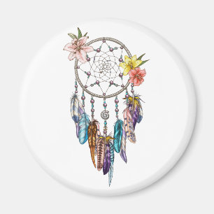 Dream Catcher Background Magnet