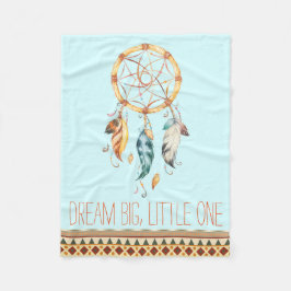 Dream Catcher Boho Baby Blanket Fleecedecke