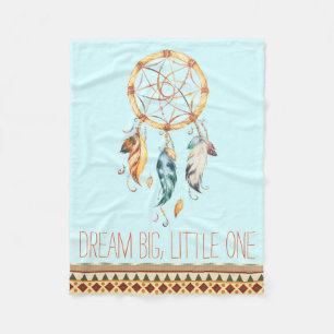 Dream Catcher Boho Baby Blanket Fleecedecke