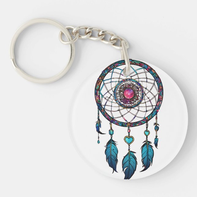 Dream Catcher Charm Schlüsselanhänger (Vorderseite)