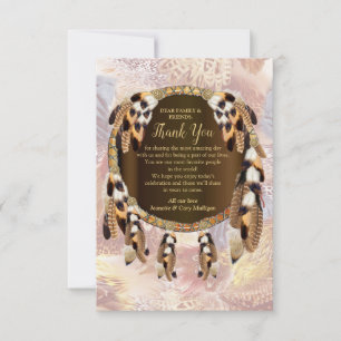 Dream Catcher Danke-Card RSVP Karte