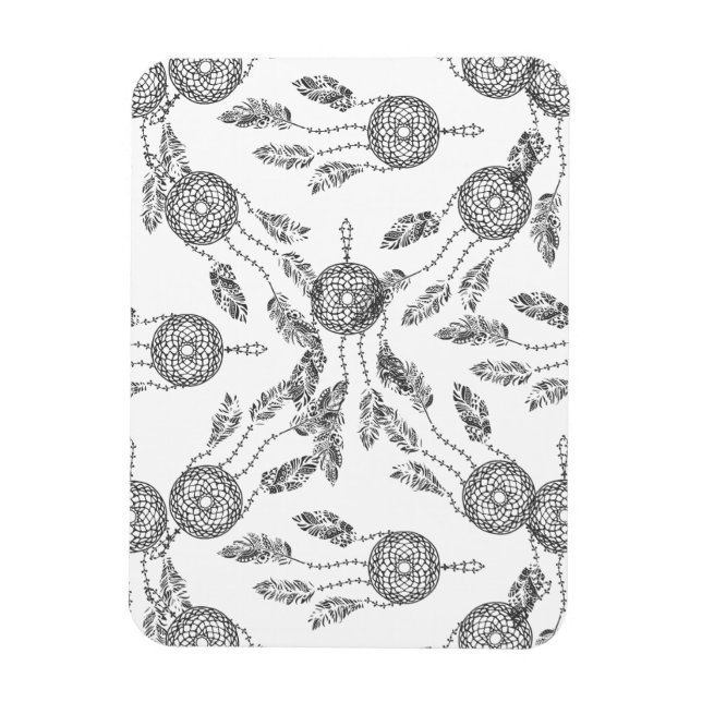Dream Catcher Design Magnet (Vertikal)