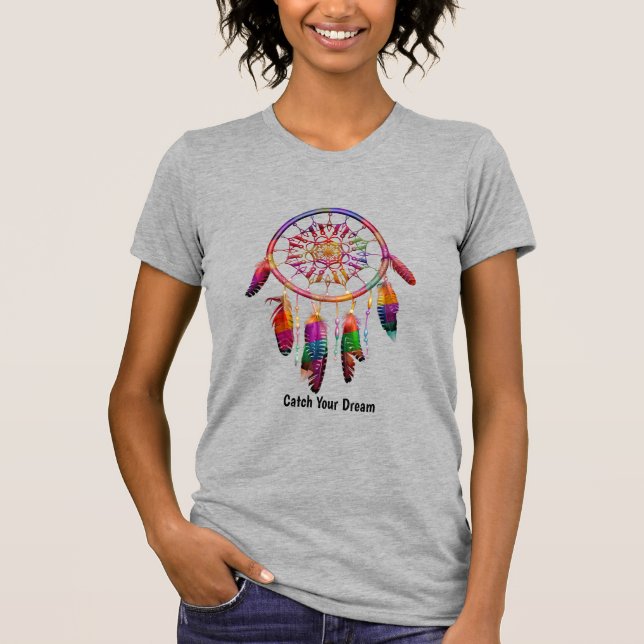 Dream Catcher Design T-Shirt (Vorderseite)