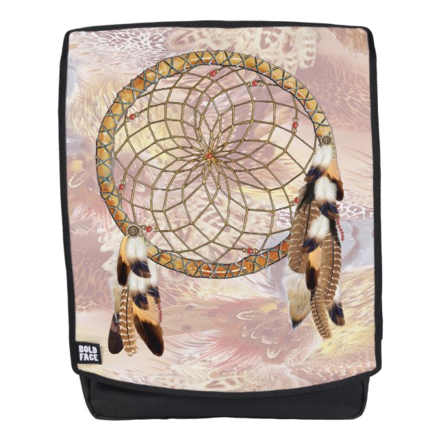 Dream Catcher Flitterwochengeschenk Rucksack (Vorderseite)