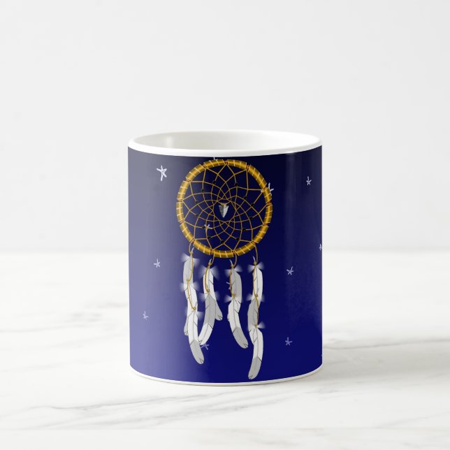 Dream Catcher--Hämatit Kaffeetasse (Mittel)