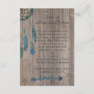 Dream Catcher Hochzeit Einladung