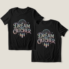 Dream Catcher Iridescent Holographic Text Tri-Blend Shirt