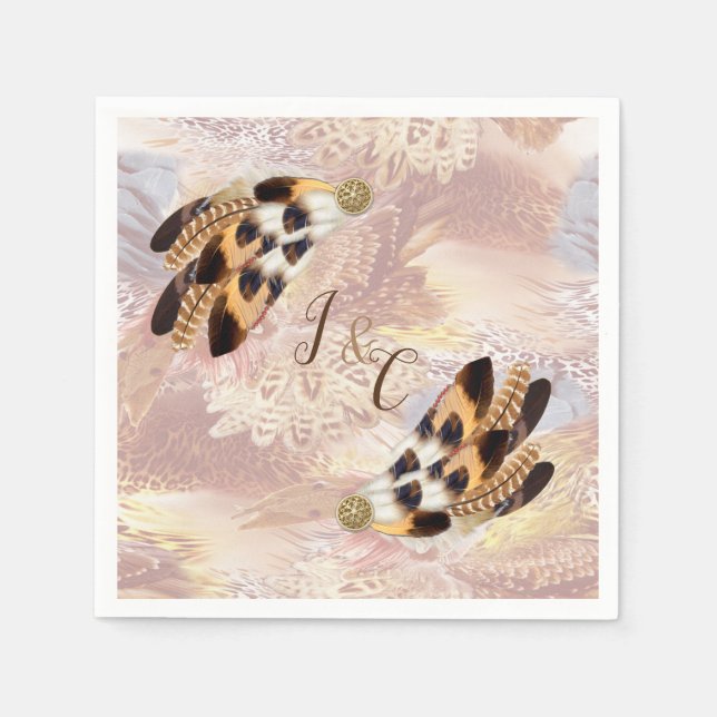 Dream Catcher Party Decor Serviette (Vorderseite)