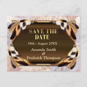 Dream Catcher Save the Dates Ankündigungspostkarte