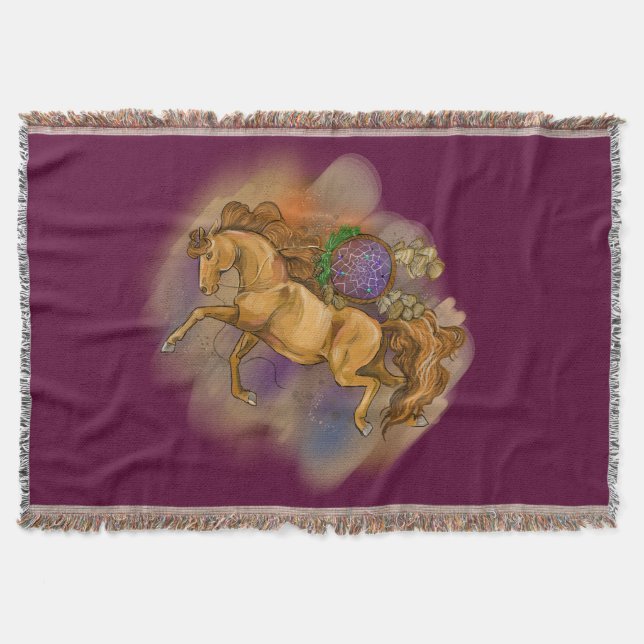 Dream Catcher Sorrel Pferde Decke (Vorderseite)