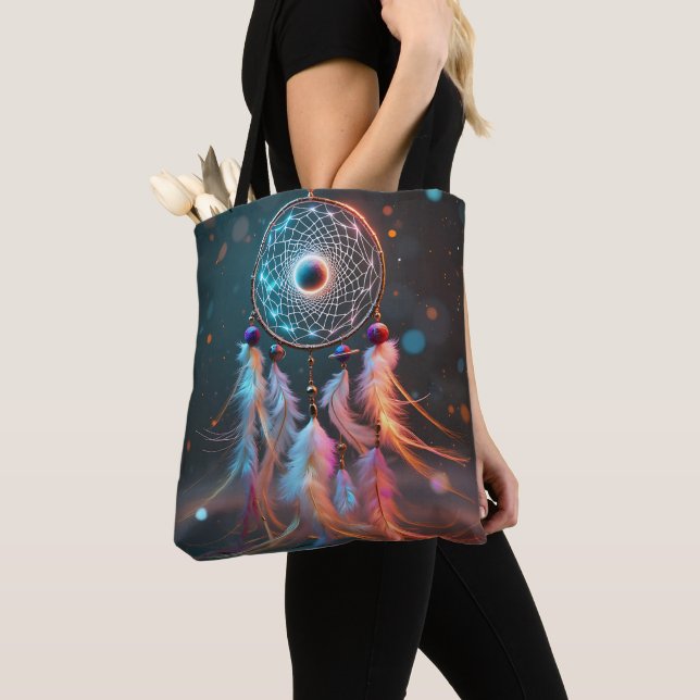 Dream Catcher Tote Bag Boho All-over Print Design (Von Nahem)