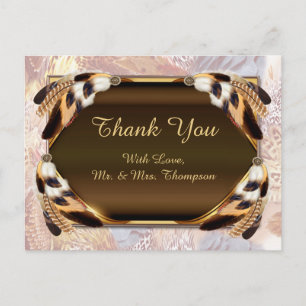 Dream Catcher Vielen Dank Ankündigungspostkarte