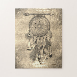 Dream Catcher   VINTAGER FOTO Puzzle