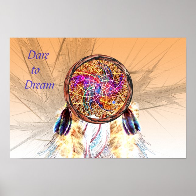 Dream Catcher — wagen Sie sich zu träumen Poster (Vorne)