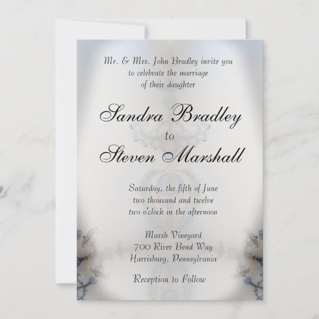 Dream Catcher Wedding Einladung (Vorderseite)