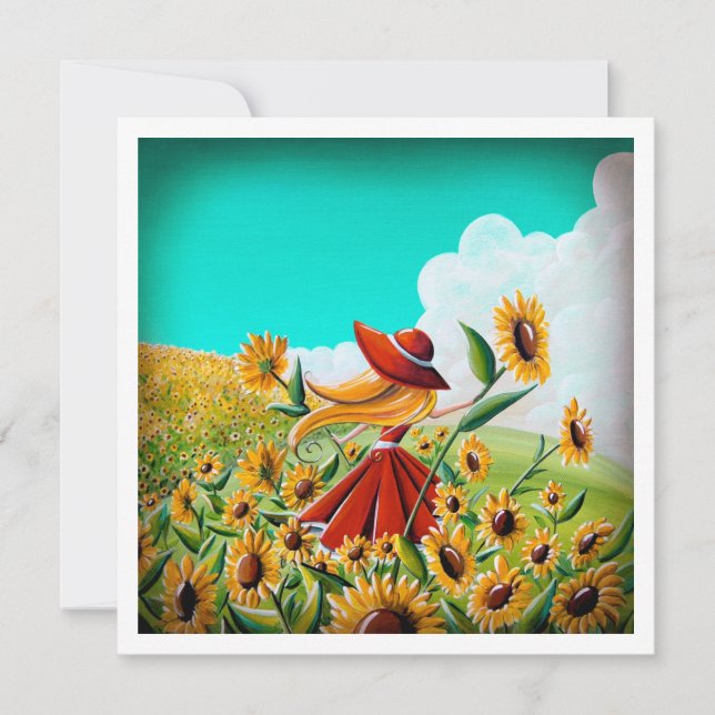 Dream Chaser - Sonnenblume Mädchen (Vorderseite)