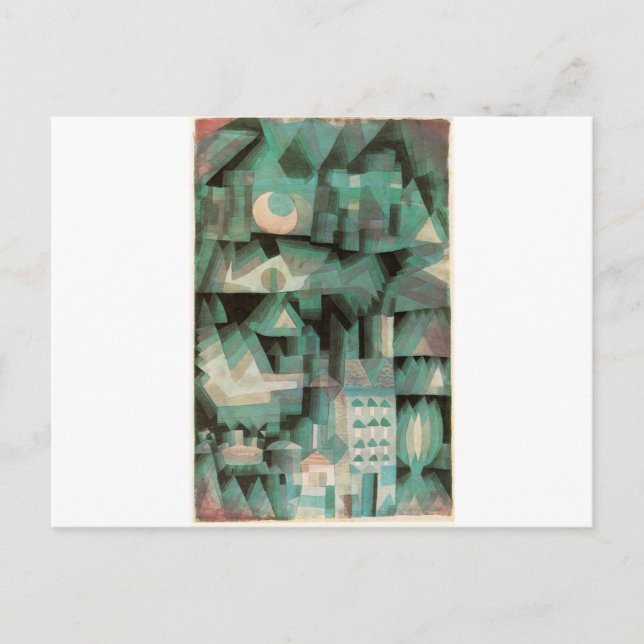 Dream City by Paul Klee Postkarte (Vorderseite)